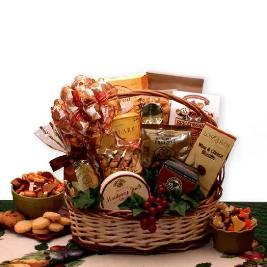 Bountiful Favorites Gourmet Gift Basket {1}
