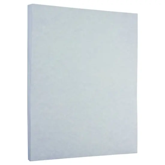 JAM Paper 8.5" x 11" Parchment Paper, 100 Sheets Blue {1}