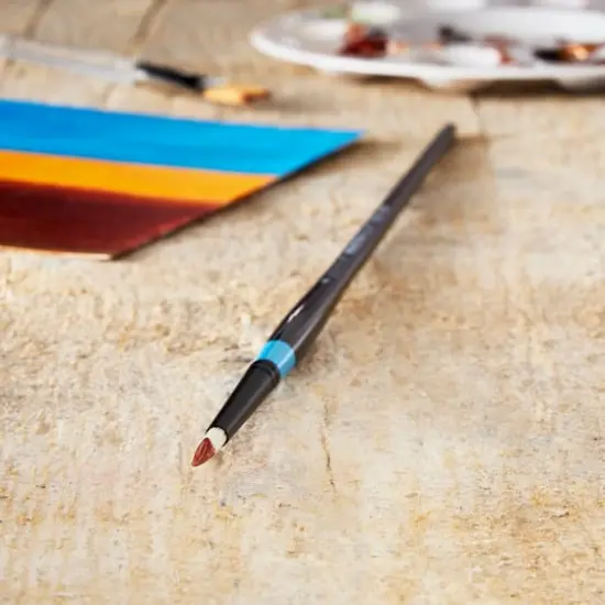 Princeton&trade; Aspen&trade; Synthetic Long Handle Round Brush  {3}