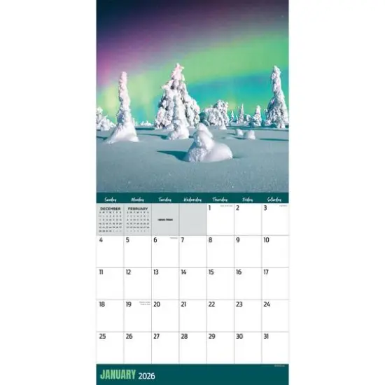 2026 Weather Wall Calendar {3}
