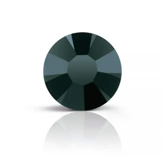 Preciosa MAXIMA SS9 Flatback Czech Crystals, 144ct. Jet {1}