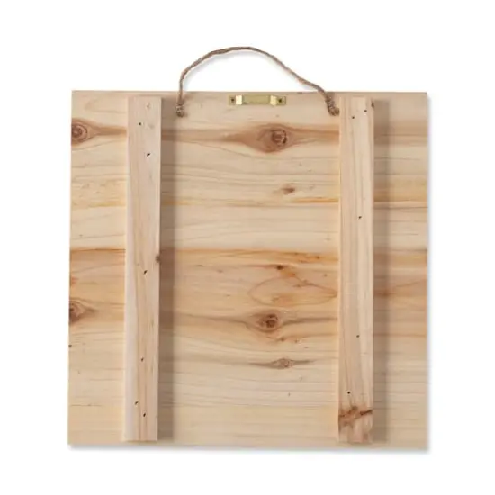 10" x 10" Natural Wood Square Plaques by Make Market&reg;, 2ct. {4}