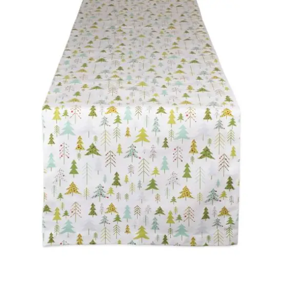 DII&reg; 72" Holiday Woods Printed Table Runner {1}