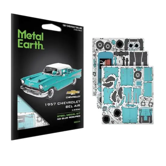 Metal Earth&reg; 1957 Chevrolet Bel Air Steel Model Kit {4}