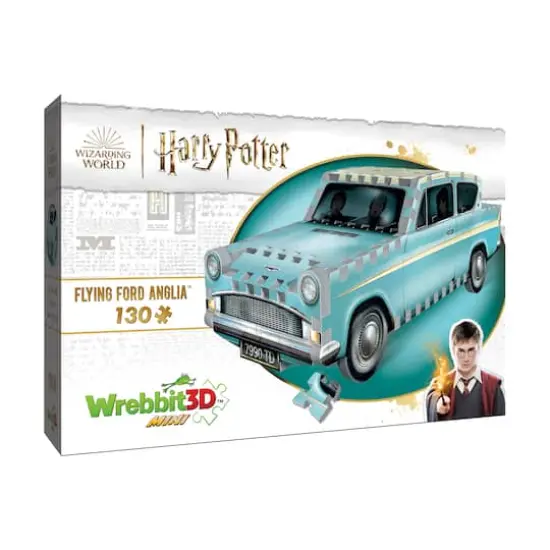 Harry Potter Collection - Flying Ford Anglia Mini 3D Puzzle: 130 Pcs {1}