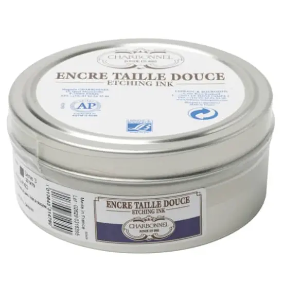 Charbonnel Etching Ink, 200mL Orient Blue {1}
