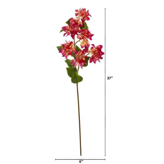 37'' Bougainvillea Artificial Flower Spray, 4ct. American Beauty {4}