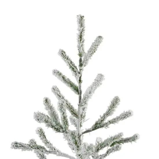 5ft. Unlit Flocked Alpine Twig Artificial Christmas Tree {10}