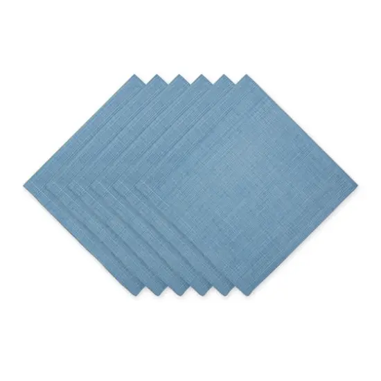DII&reg; Variegated Napkin Set, 6ct. Light Blue {1}