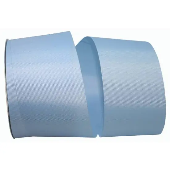 The Ribbon Roll 3" x 50yd. Grosgrain Allure Solid Ribbon Light Blue {1}
