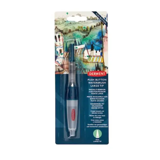 Derwent&reg; Large Tip Push Button Waterbrush {1}