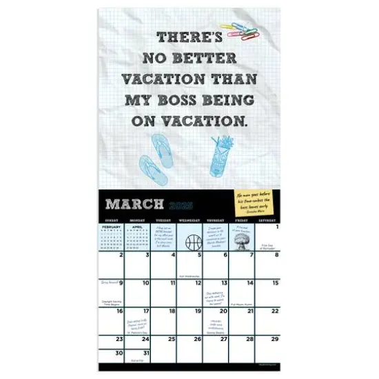 TF Publishing 2025 Per My Previous Email Mini Calendar {5}