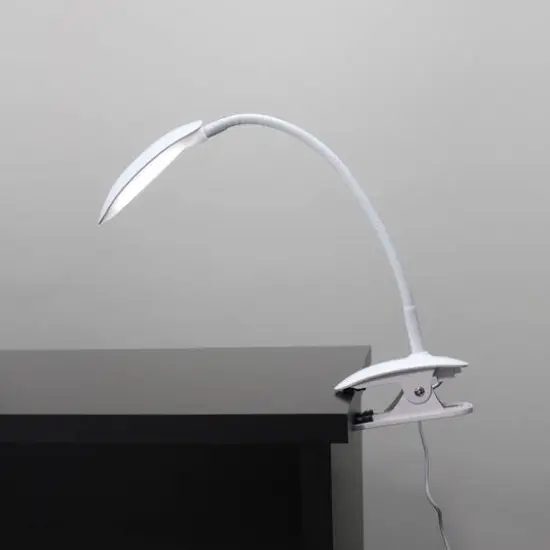 Simple Designs Flexi LED Rounded Clip Light White {6}