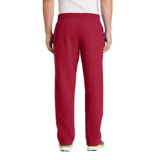 Port & Company&reg; Core Fleece Sweatpant with Pockets Red {4}