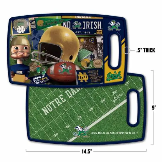 College Retro Series Cutting BoardNotre Dame Fighting Irish {3}