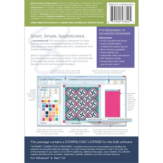 Electric Quilt 8 Quilt Design Software {5}