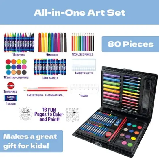 ArtSkills&reg; 80 Piece Mega Art Set {5}