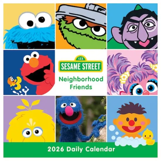 2026 Sesame Street Daily Desktop Calendar {5}