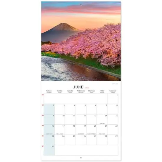 TF Publishing 2024 Japan Bilingual Wall Calendar {4}