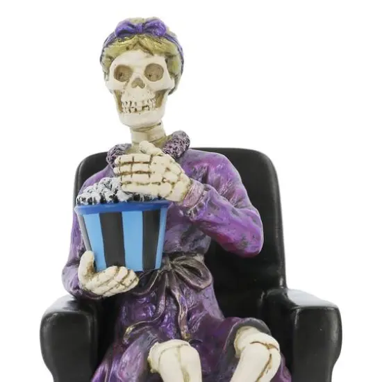 7" Skeleton at a Movie with Popcorn Tabletop D&eacute;cor by Ashland&reg; {3}