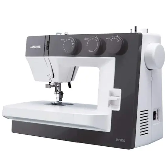 Janome 1522-DG 22-Stitch Mechanical Sewing Machine with Wide Sewing Bed {3}