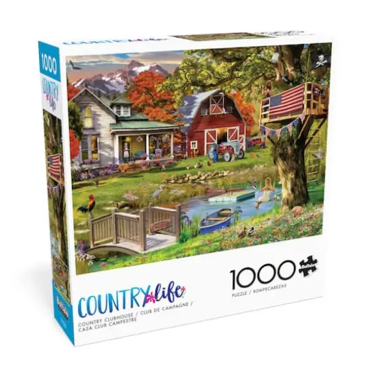 Assorted Country Life 1,000 Piece Puzzle {19}