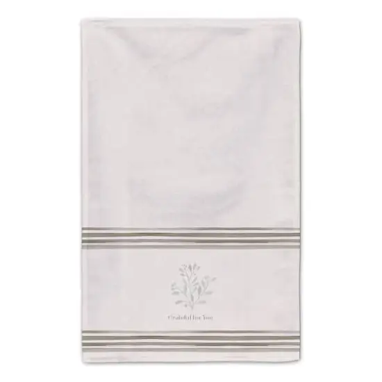 Grateful For You Tea Towel Set Taupe {5}