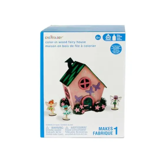 Fairy House Color-In 3D Wood Puzzle by Creatology&trade; {5}