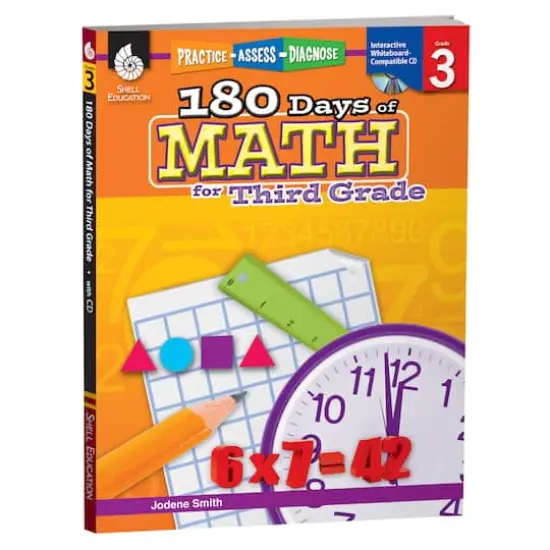 180 Days of Math Activity Book, Grade 3 {1}