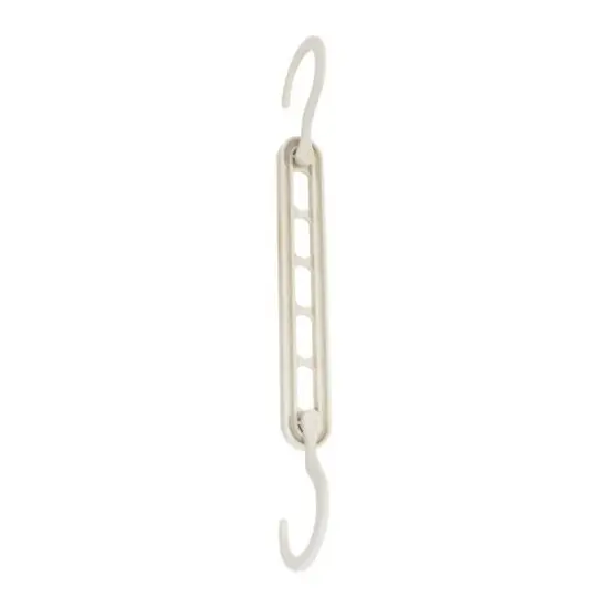 Honey Can Do 9" White Cascading Collapsible Plastic Hangers, 20ct. {5}