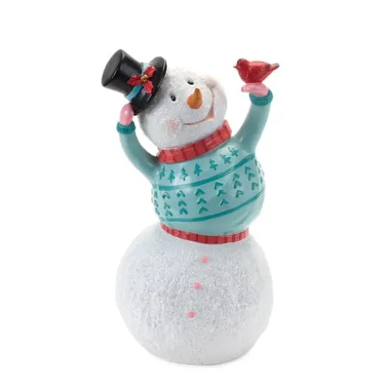 Whimsical Snowman Figurine Set {3}