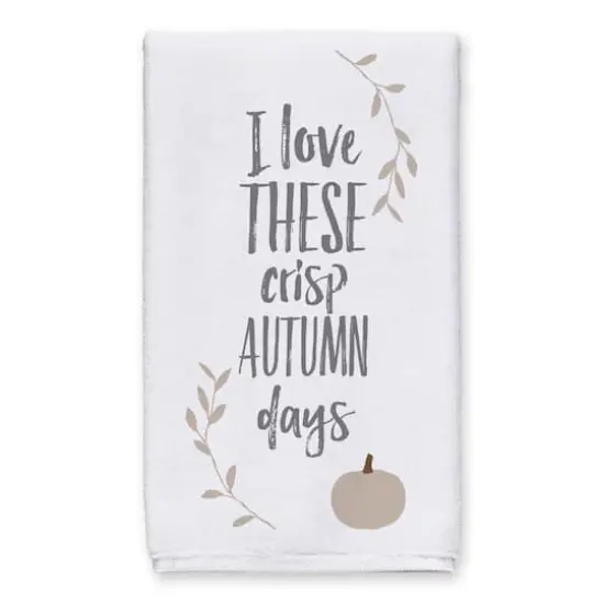 Love Crisp Autumn Days Tea Towel Set {3}