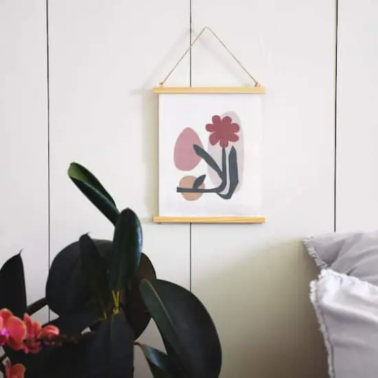 Hello Honey&reg; Abstract Floral Canvas Wall Scrolls, 3ct. {5}