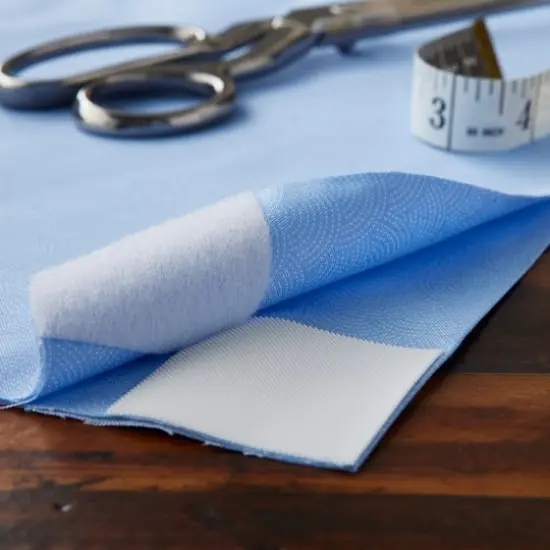 VELCRO&reg; Brand Sleek & Thin&trade; White Stick On Fastener Rectangle {3}