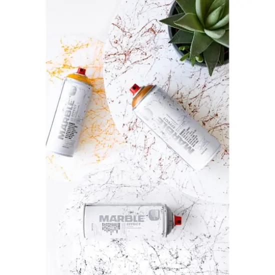 Montana&trade; Cans Marble Effect Spray Paint, 400mL Yellow {11}