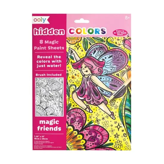 OOLY Hidden Colors Magic Friends Magic Paint Sheets {1}