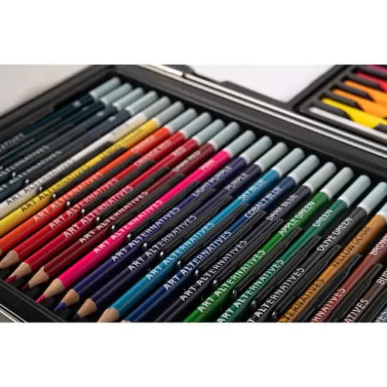 Art Alternatives 60-Piece Artist Drawing Art Set {11}