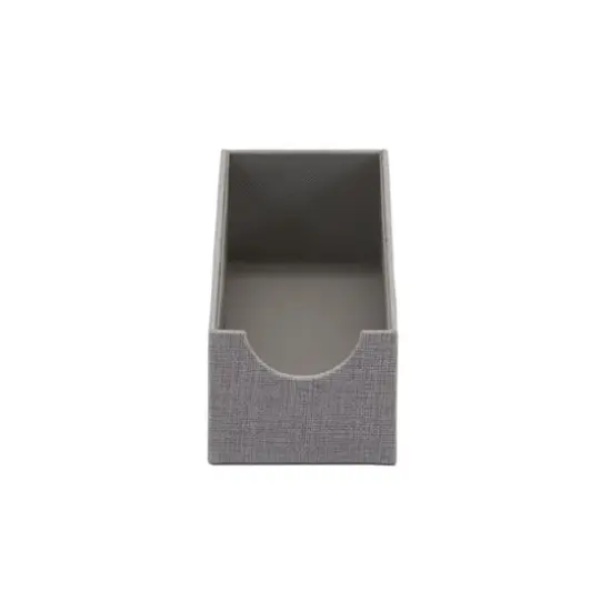 Household Essentials 12" Narrow Accessory Organizer Tray Gray {11}