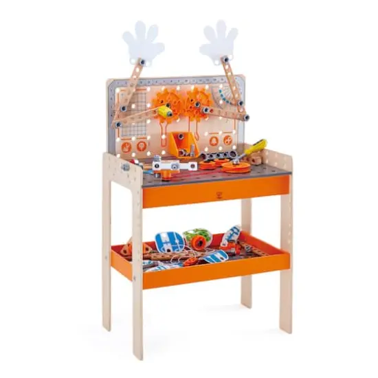 Hape Junior Inventor Deluxe Scientific Workbench Set {1}