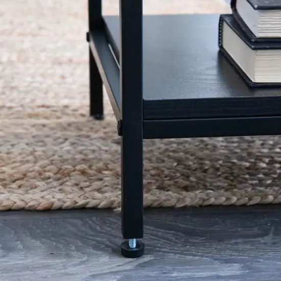 Household Essentials Bungalow 30" Console Table Black {4}