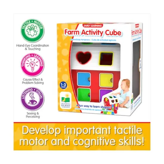 Early Learning - Farm Activity Cube {7}