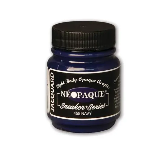Jacquard Neopaque&reg; Acrylic Paint, 2.25oz. 455 Navy {1}