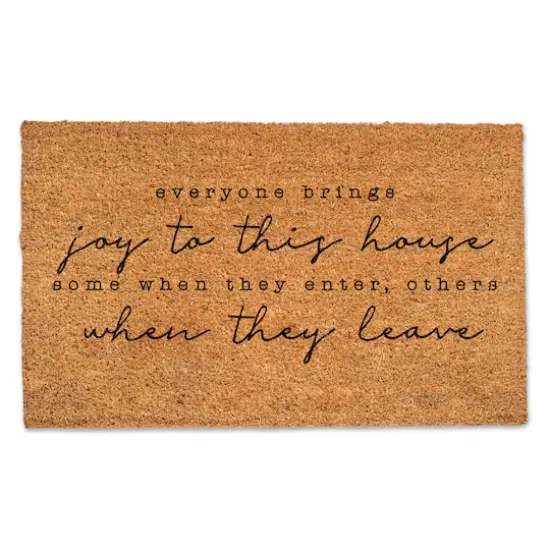 Joy to This House Doormat {1}