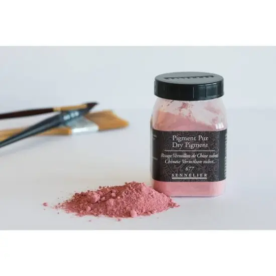 Sennelier Dry Pigment 677 Chinese Vermilion Hue {4}
