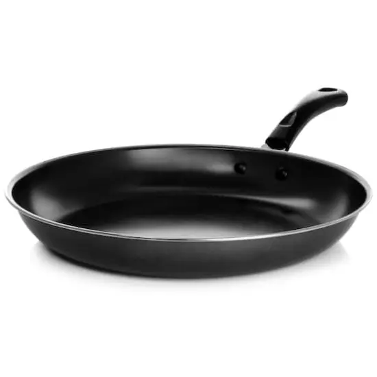 Gibson Everyday&reg; Highberry 2-Piece Metallic Gray 12" & 10" Frying Pan Set {7}