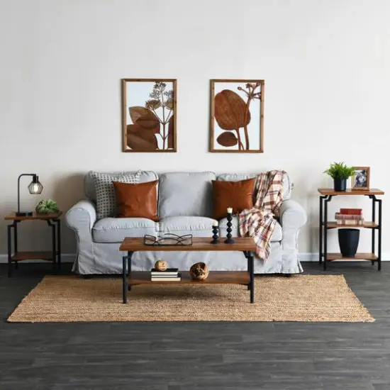 Household Essentials 30" Crown Bookshelf Brown {4}