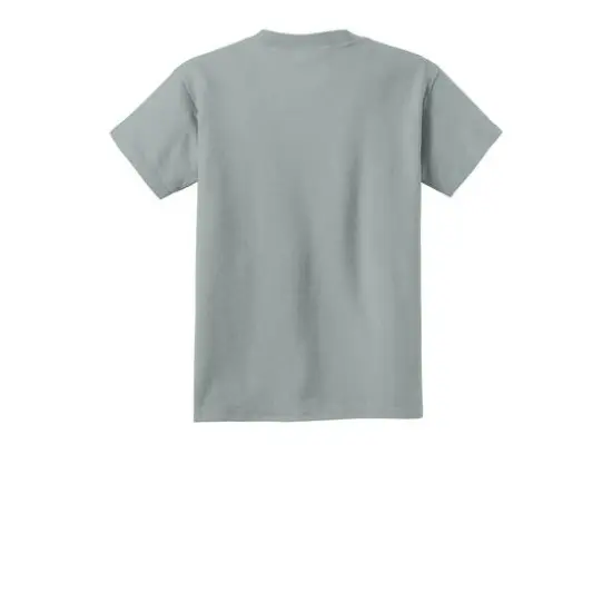Port & Company® Beach Wash Garment-Dyed Youth T-Shirt Pewter {5}