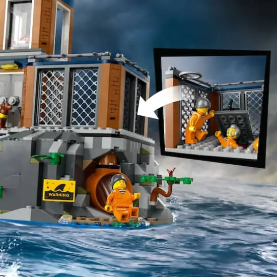 LEGO&reg; City Police Prison Island Building Toy 60419 {7}