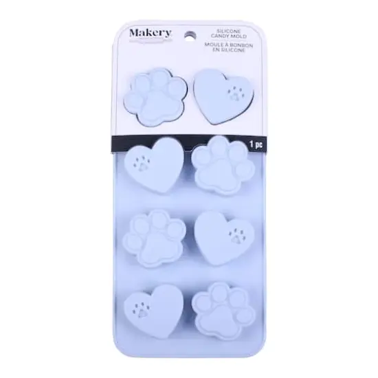 Hearts & Paws Silicone Candy Mold by Makery&trade; {5}
