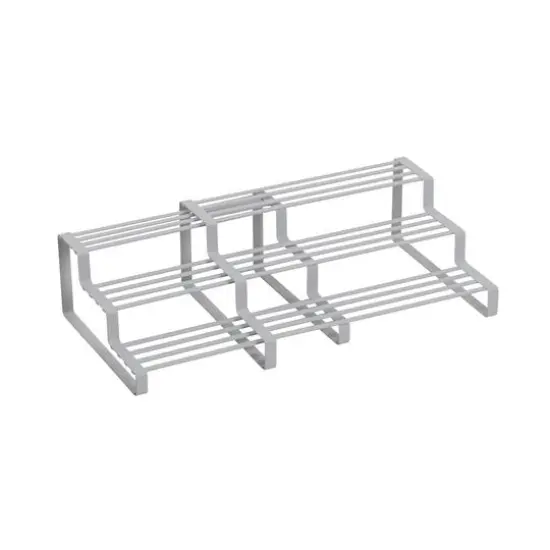 Honey Can Do White 3 Tier Expandable Spice Rack {4}